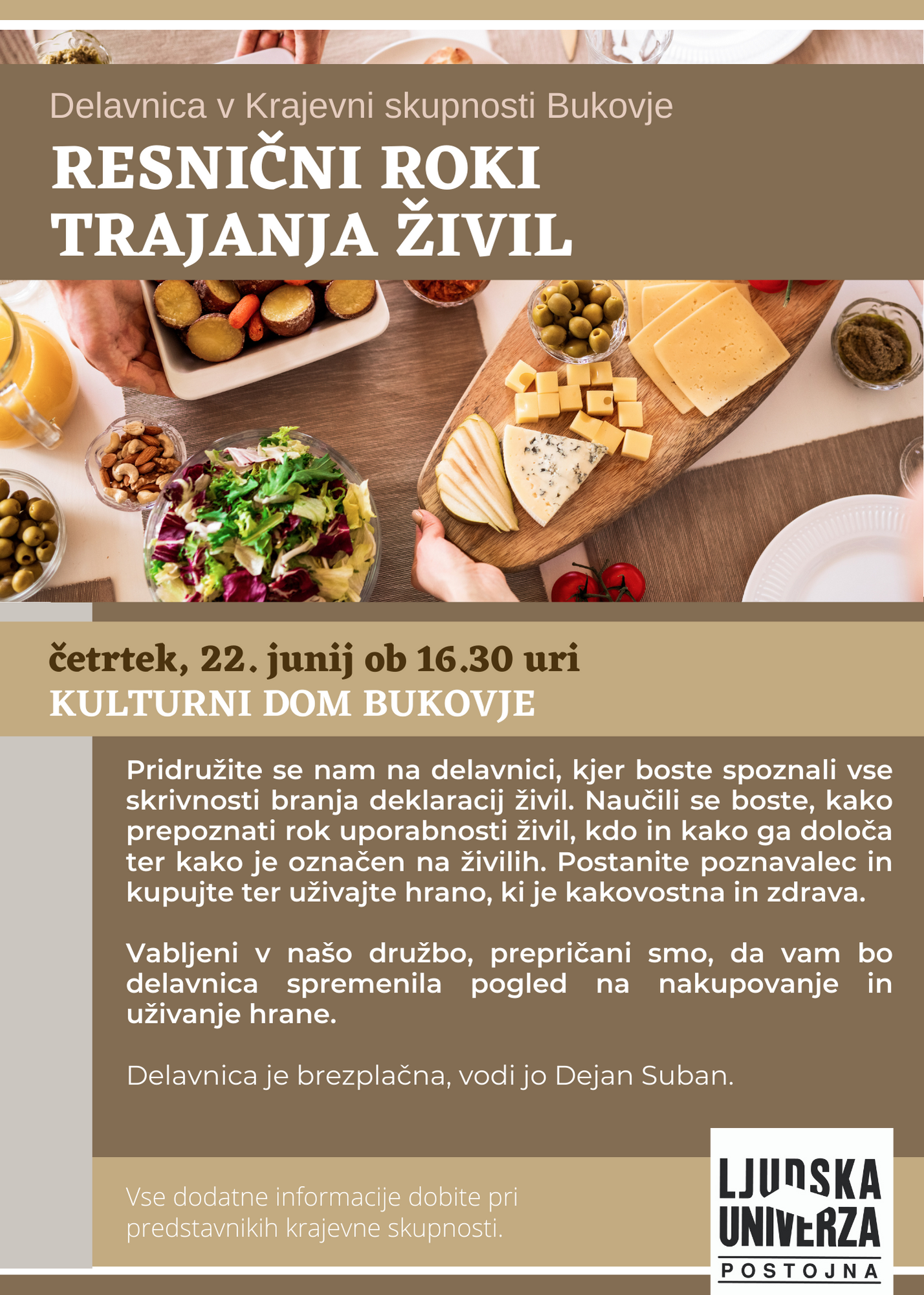 resnični rok trajanja živil